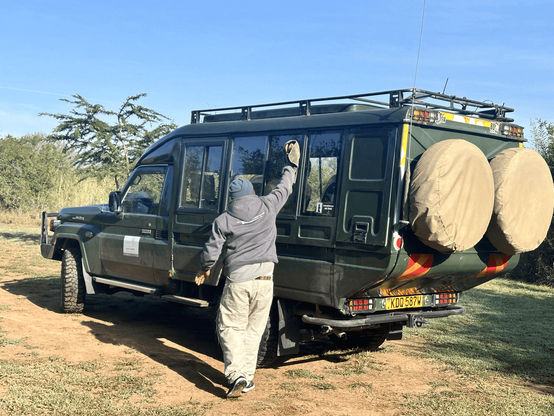 Safari prep mode activated 🫧 – by Verah Njambi
